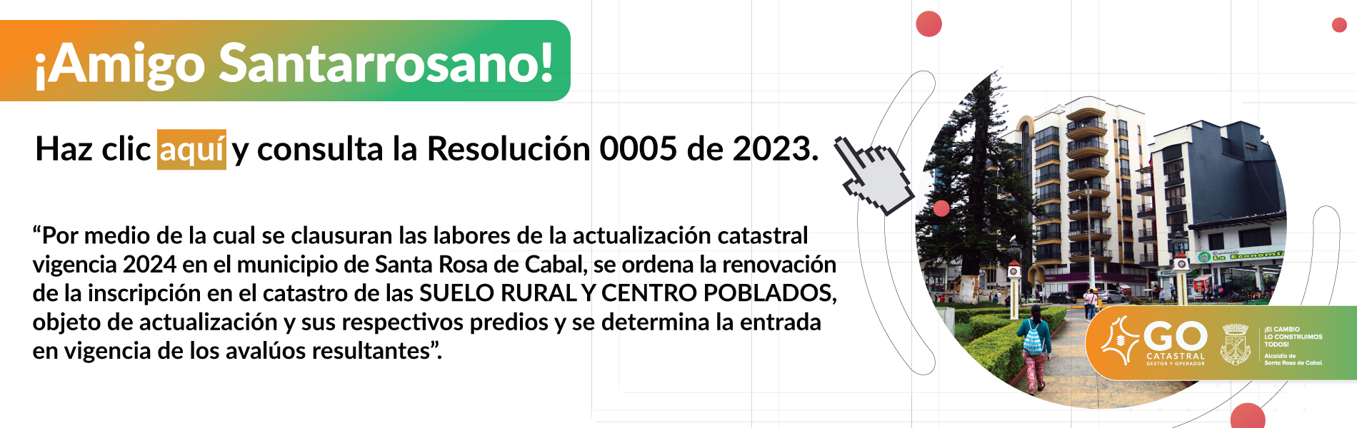 Resolución 0005 de 2023 - Santa Rosa de Cabal