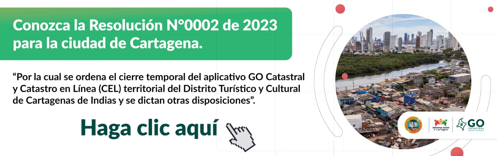 Conozca la Resolución N°0002 de 2023 para la ciudad de Cartagena