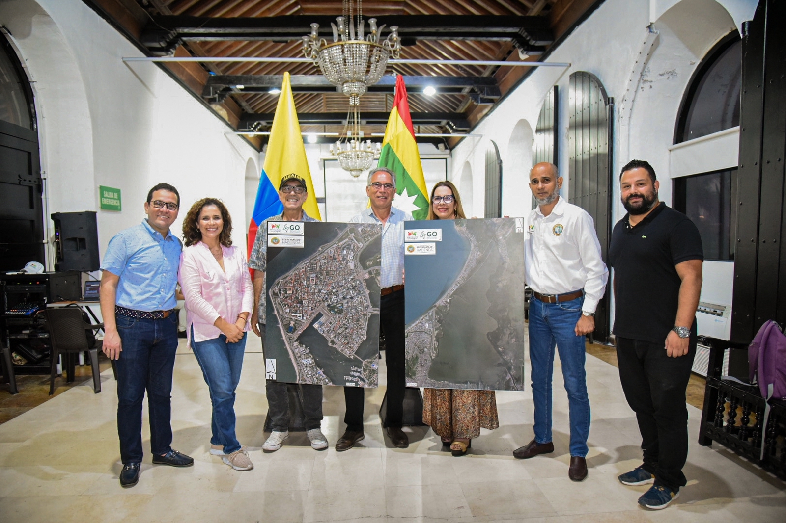 Cartagena cuenta con información cartográfica del 100% de su territorio