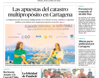 Las apuestas del Catastro Multipropósito en Cartagena