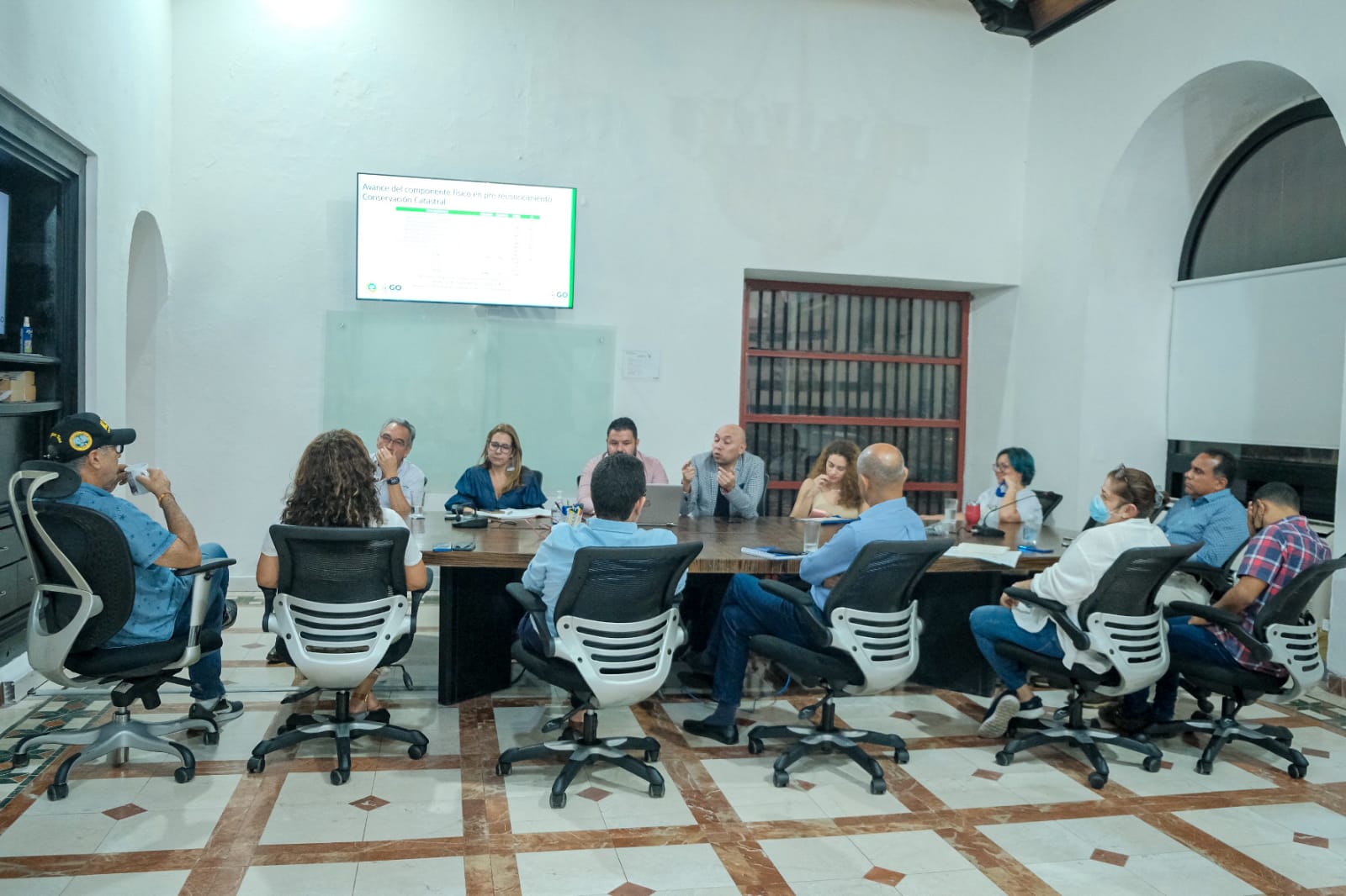 Distrito y GO Catastral hacen seguimiento a proceso de actualización catastral en Cartagena
